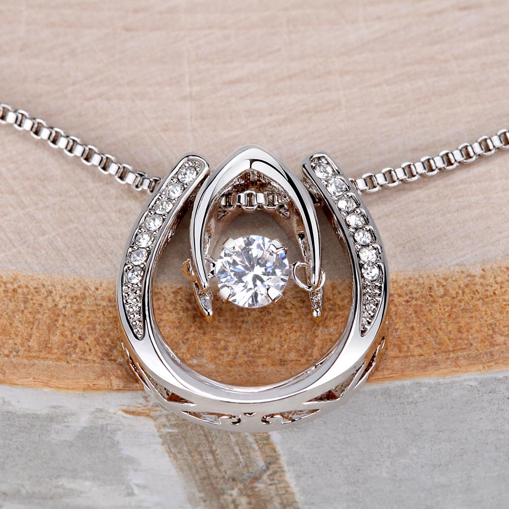 To My Smokin' Hot Wife - Lucky In Love Necklace