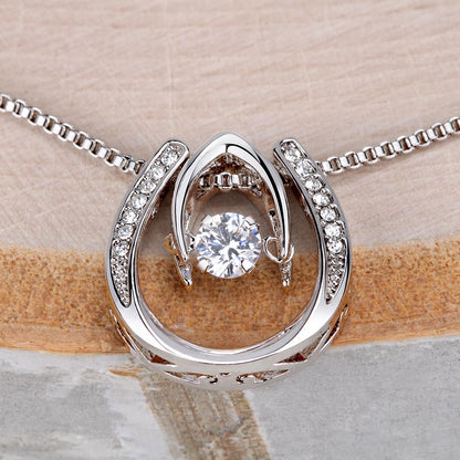 To My Smokin' Hot Wife - Lucky In Love Necklace