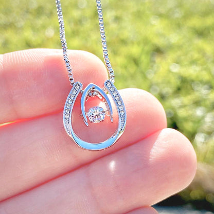 To My Smokin' Hot Wife - Lucky In Love Necklace