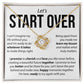 Let's Start Over - Love Knot Necklace