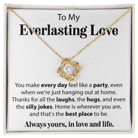 Load image into Gallery viewer, To My Everlasing Love - Love Knot Necklace
