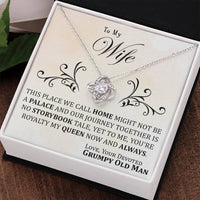 Load image into Gallery viewer, To My Wife, My Queen - Love Knot Necklace
