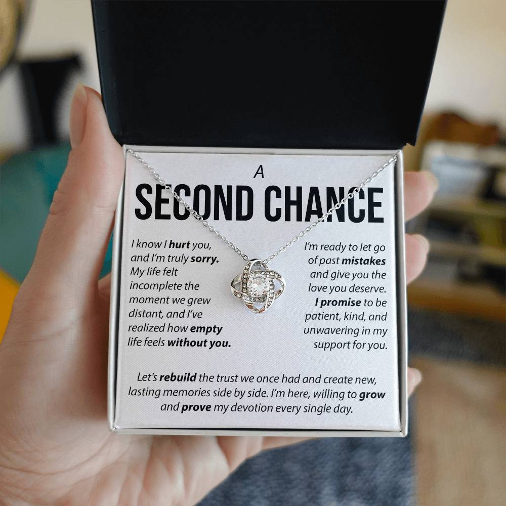 A Second Chance - Love Knot Necklace