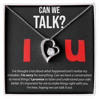 Load image into Gallery viewer, Can We Talk - Forever Love Necklace
