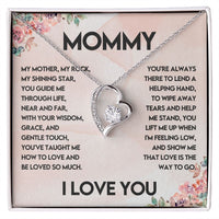 Load image into Gallery viewer, Mommy, I Love You - Forever Love Necklace
