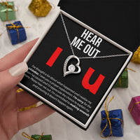 Load image into Gallery viewer, Hear Me Out - Forever Love Necklace
