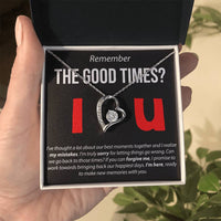 Load image into Gallery viewer, Remember The Good Times - Forever Love Necklace
