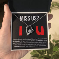 Load image into Gallery viewer, Miss Us - Forever Love Necklace
