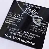 Load image into Gallery viewer, Gift for Wife from Husband - &quot;Good and Tough Days&quot; Necklace
