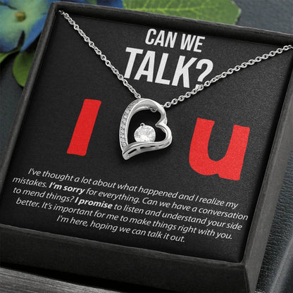 Can We Talk - Forever Love Necklace