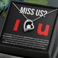 Load image into Gallery viewer, Miss Us - Forever Love Necklace
