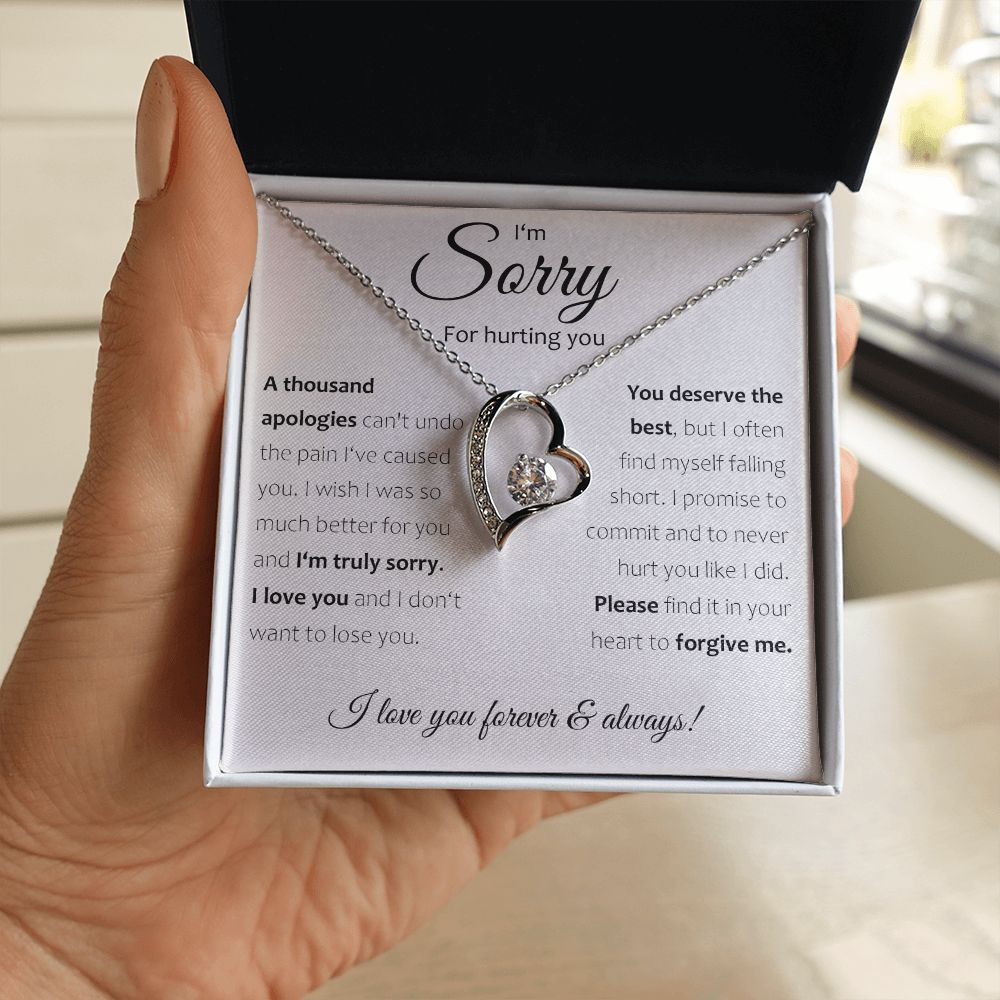 Sorry For Hurting You - Forever Love Necklace