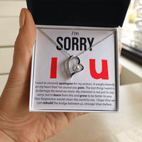 Load image into Gallery viewer, I&#39;m Sorry, I Sincerely Apologize - Forever Love Necklace
