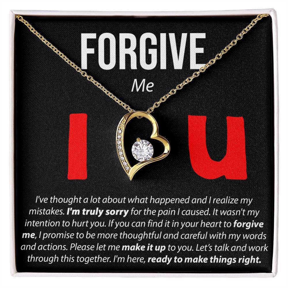 Forgive Me - Forever Love Necklace