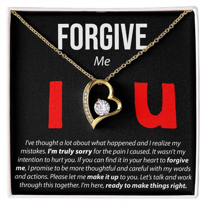 Forgive Me - Forever Love Necklace