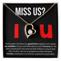 Load image into Gallery viewer, Miss Us - Forever Love Necklace
