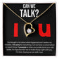 Can We Talk - Forever Love Necklace