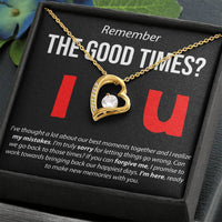 Load image into Gallery viewer, Remember The Good Times - Forever Love Necklace
