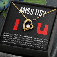 Load image into Gallery viewer, Miss Us - Forever Love Necklace
