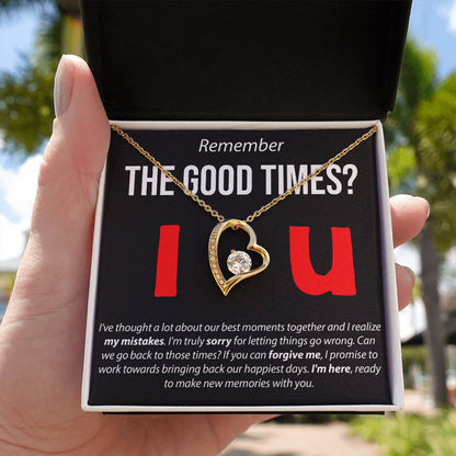 Remember The Good Times - Forever Love Necklace