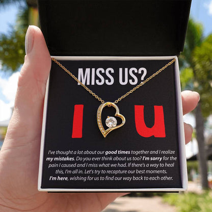Miss Us - Forever Love Necklace