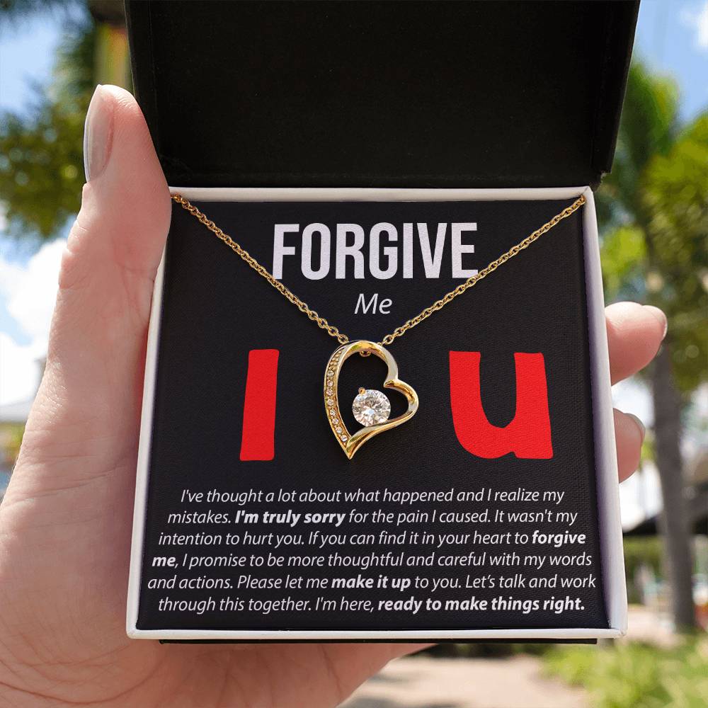 Forgive Me - Forever Love Necklace