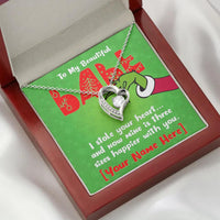 Load image into Gallery viewer, Personalized - I Stole Your Heart - Forever Love Necklace - JustFamilyThings
