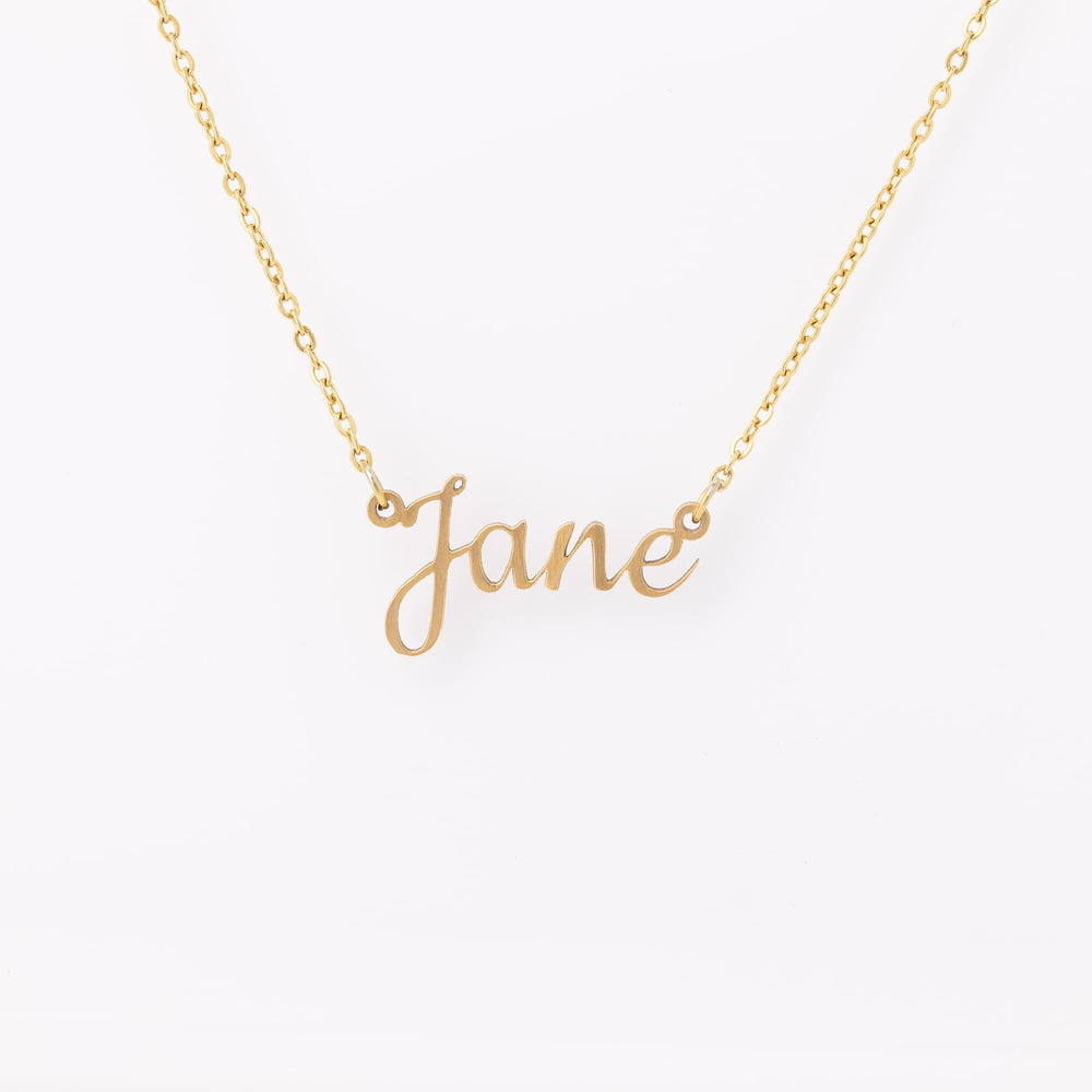 Custom Name Necklace - JustFamilyThings