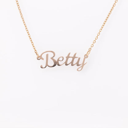 Custom Name Necklace - JustFamilyThings