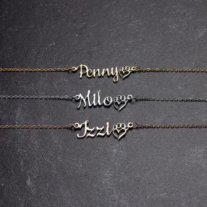 Dog Mom Necklace - JustFamilyThings