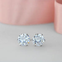 Load image into Gallery viewer, Cubic Zirconia Earrings - JustFamilyThings
