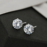 Load image into Gallery viewer, Cubic Zirconia Earrings - JustFamilyThings
