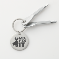 Load image into Gallery viewer, Mr. Fix It - Screwdriver Keychain - JustFamilyThings
