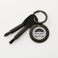 Load image into Gallery viewer, Drive Safe I Love You - Screwdriver Keychain - JustFamilyThings
