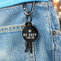 Load image into Gallery viewer, Be Safe I Love You - Screwdriver Keychain - JustFamilyThings
