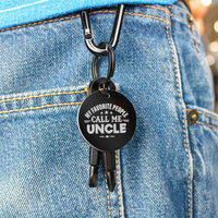 Load image into Gallery viewer, My Favorite People Call Me Uncle - Screwdriver Keychain - JustFamilyThings
