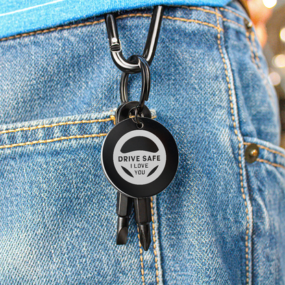 Drive Safe I Love You - Screwdriver Keychain - JustFamilyThings