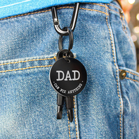 Load image into Gallery viewer, Dad Can Fix Anything - Screwdriver Keychain - JustFamilyThings
