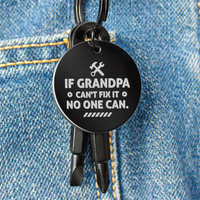 Load image into Gallery viewer, If Grandpa Can&#39;t Fix It No One Can - Screwdriver Keychain - JustFamilyThings
