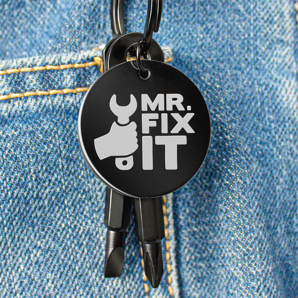 Mr. Fix It - Screwdriver Keychain - JustFamilyThings