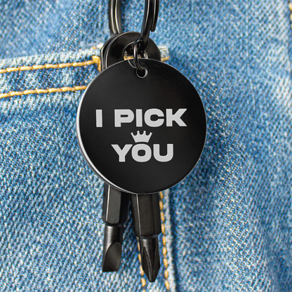 I Pick You - Screwdriver Keychain - JustFamilyThings