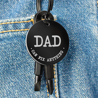 Load image into Gallery viewer, Dad Can Fix Anything - Screwdriver Keychain - JustFamilyThings

