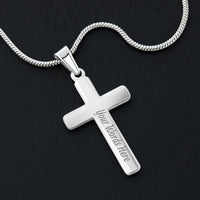 Load image into Gallery viewer, Faith - Symbol Of Hope - Personalized Cross Necklace
