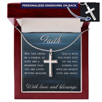 Load image into Gallery viewer, Faith - Symbol Of Hope - Personalized Cross Necklace
