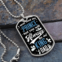 Load image into Gallery viewer, Gift For Dad from Daughter - Dog Tag - JustFamilyThings

