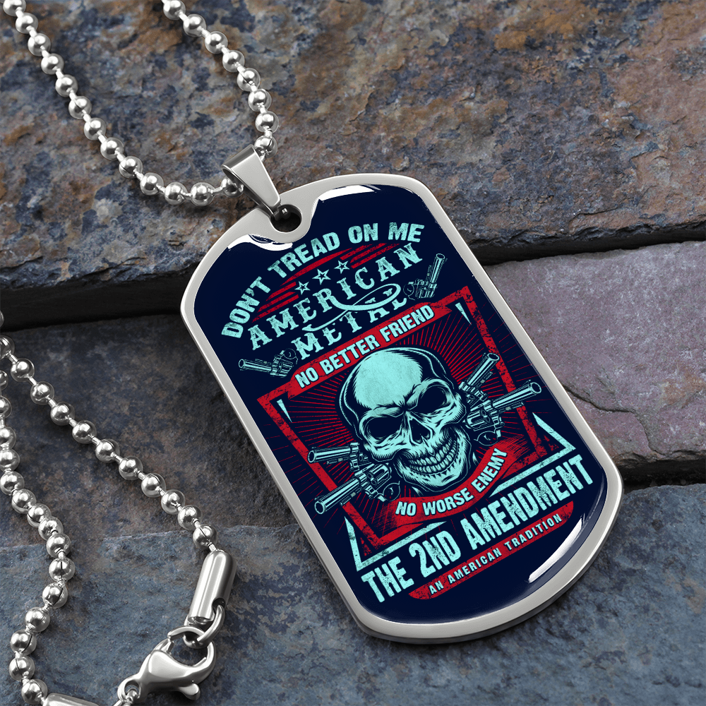 Don't tread on me - Dog Tag - JustFamilyThings