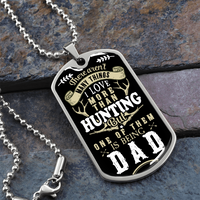 Load image into Gallery viewer, Hunting-DAD - Dog Tag - JustFamilyThings
