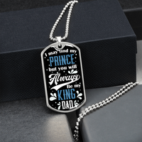 Load image into Gallery viewer, Gift For Dad from Daughter - Dog Tag - JustFamilyThings
