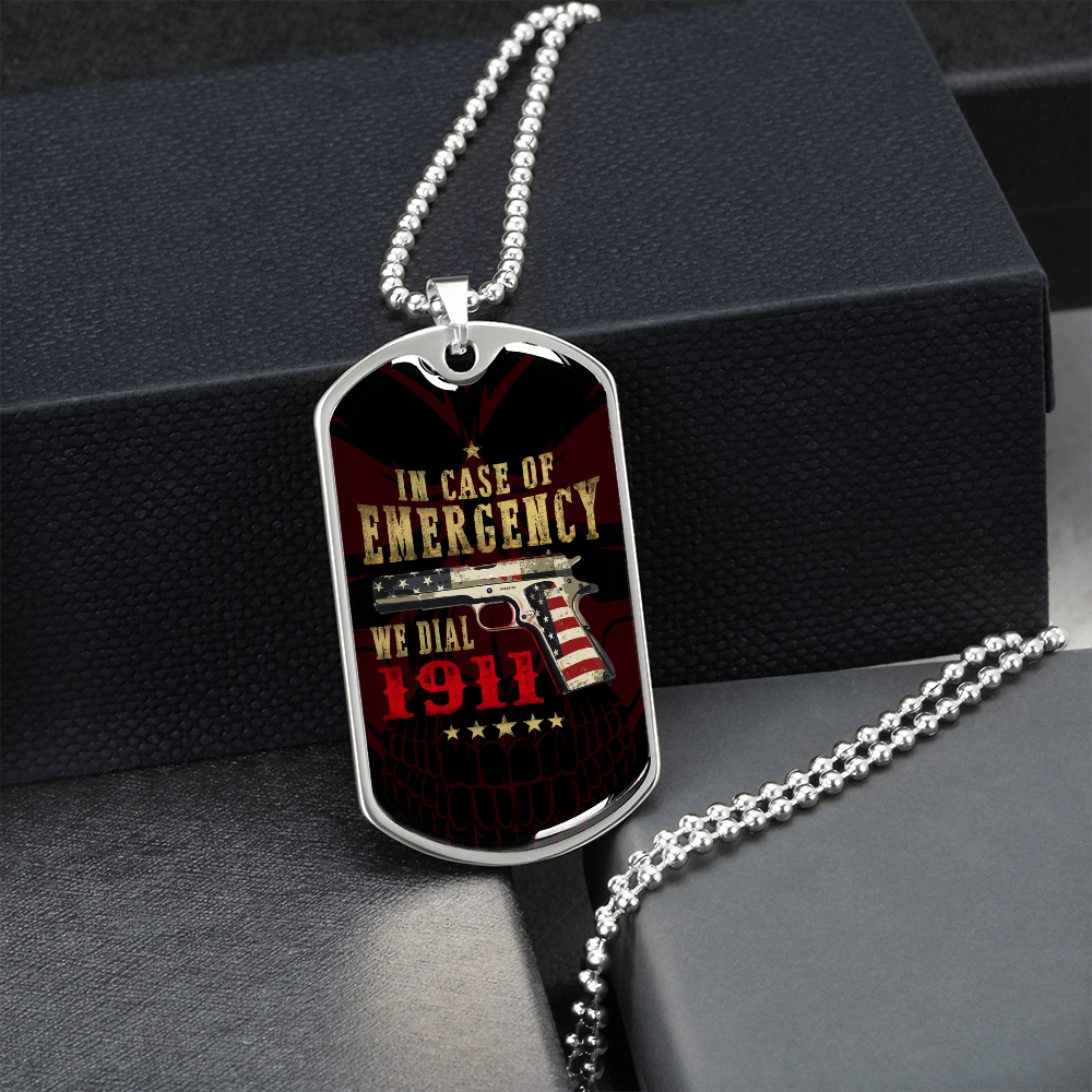 In case of emergency - Dog Tag - JustFamilyThings