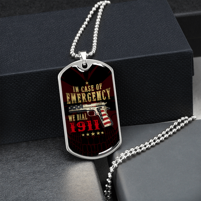 In case of emergency - Dog Tag - JustFamilyThings
